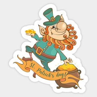 Happy St.Patrick's day Sticker